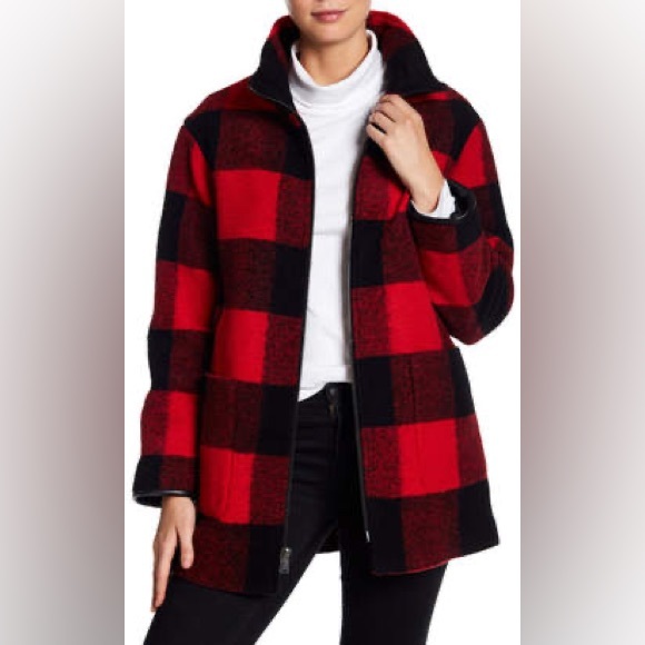 Pendleton Jackets & Blazers - Pendelton Sonoma buffalo plaid wool blend jacket
